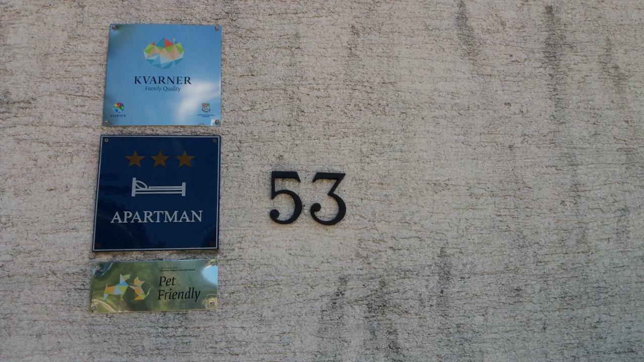 Apartment Melanie Skrbčići Exterior foto